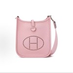 HERMES Evelyne 16 Amazone Silver Buckle crossbody single-shoulder bag 16 Women\'s 3Q Rose Sakura Pink